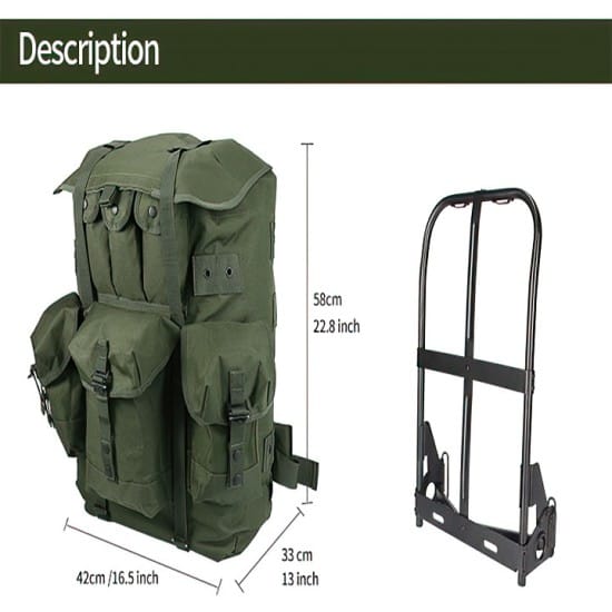 Alice Tactical Iron-frame Rucksack image 6