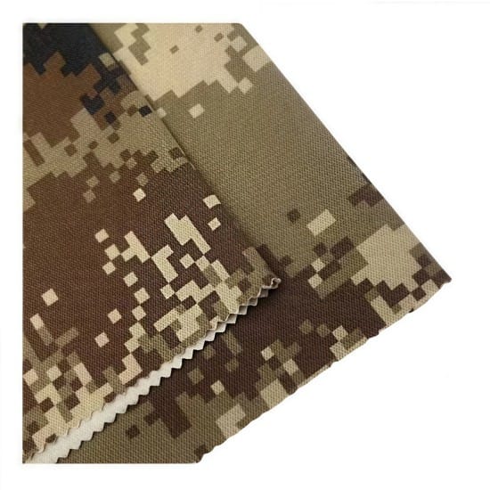 Polyester cotton digital desert camouflage fabric M001