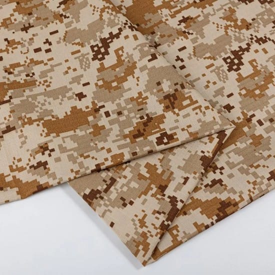 High-quality polyester Saudi Arabia anti-wrinkle camouflage fabric M003 image 4