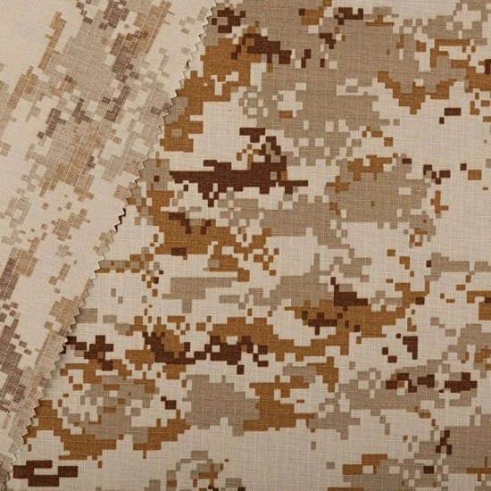 High-quality polyester Saudi Arabia anti-wrinkle camouflage fabric M003 image 6